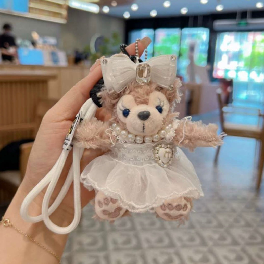 Belle bear Bag Charm