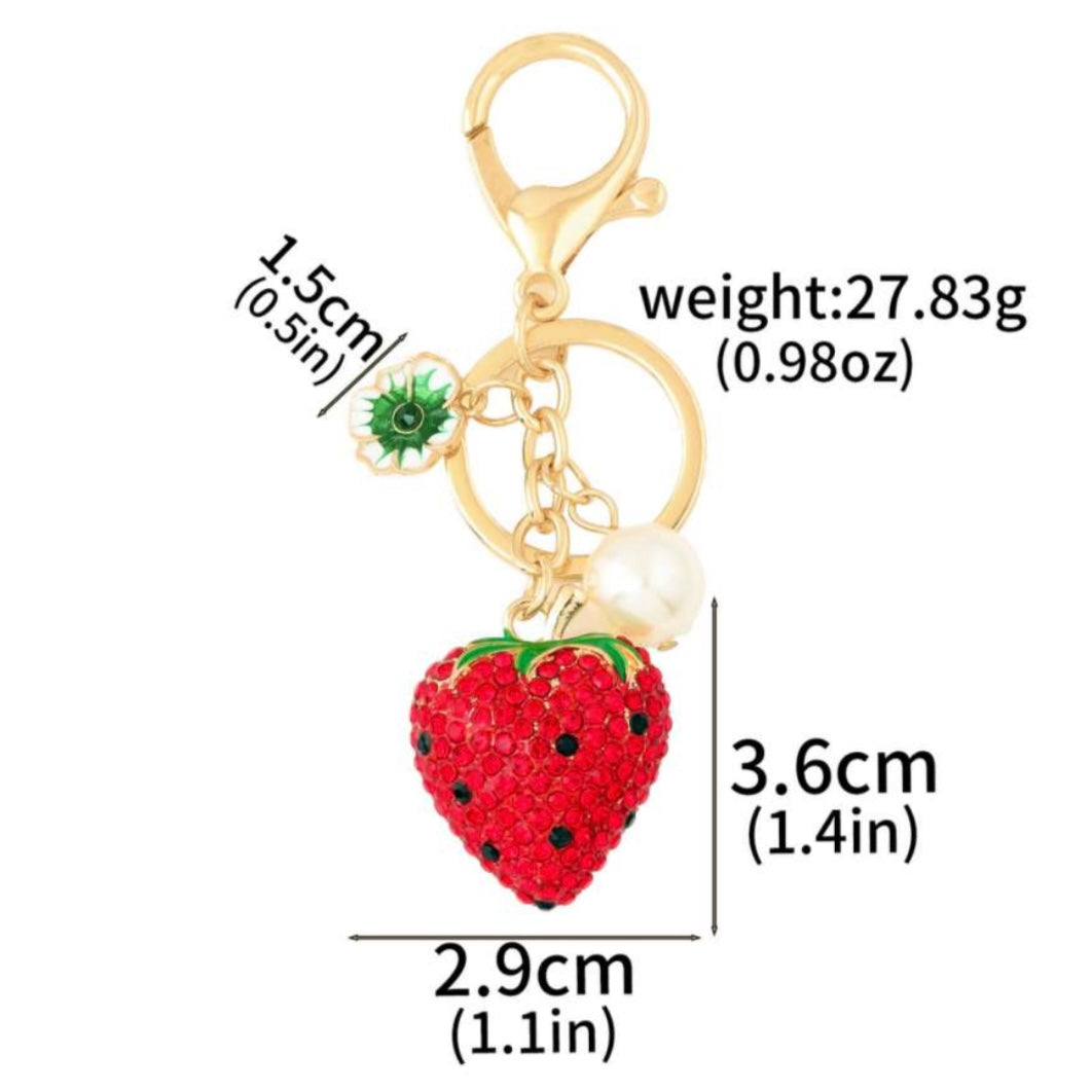 Berry bling charm