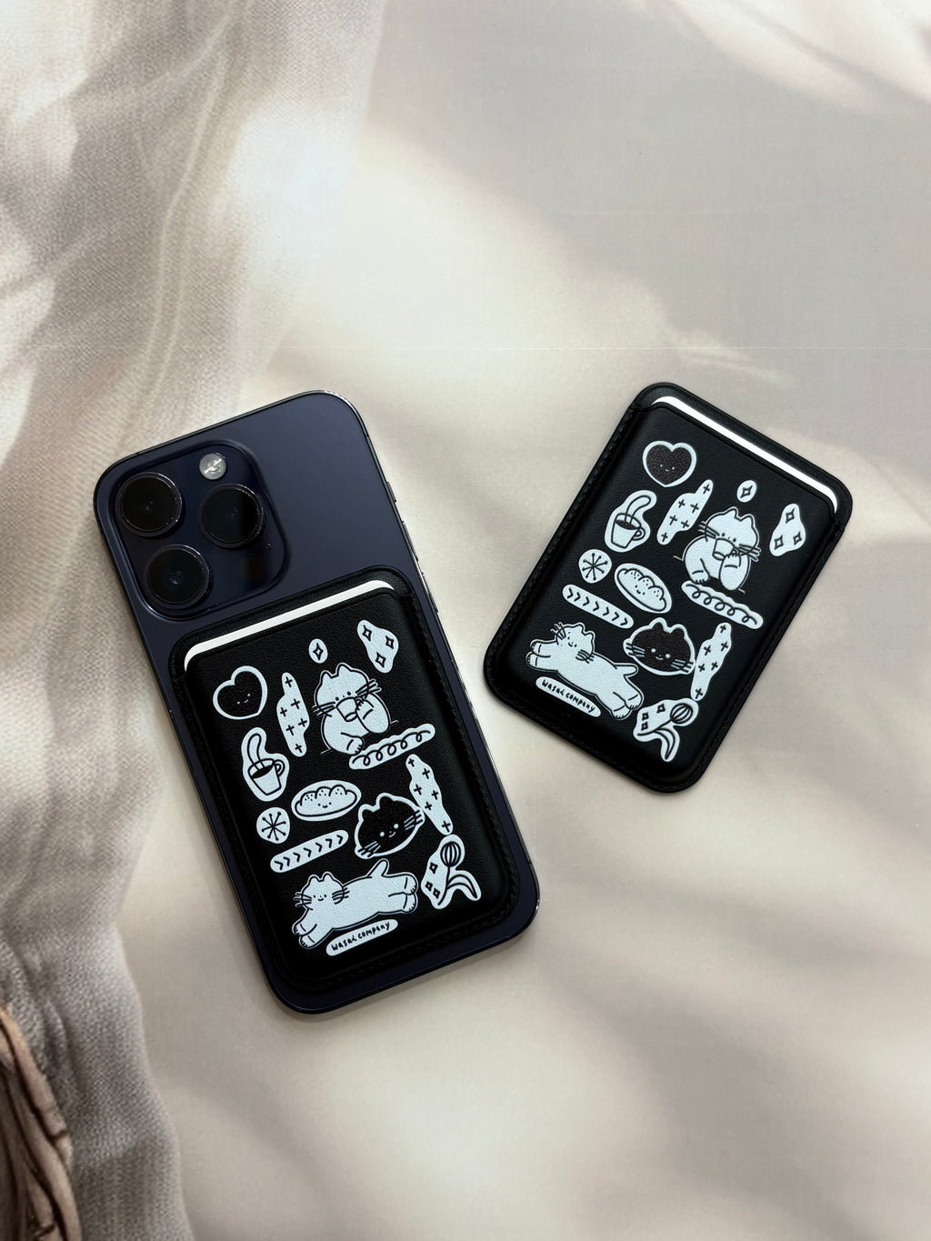 The Snack Time Cat card holder