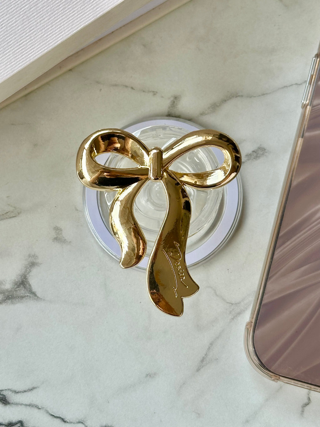 Luxe Ribbon Phone Grip