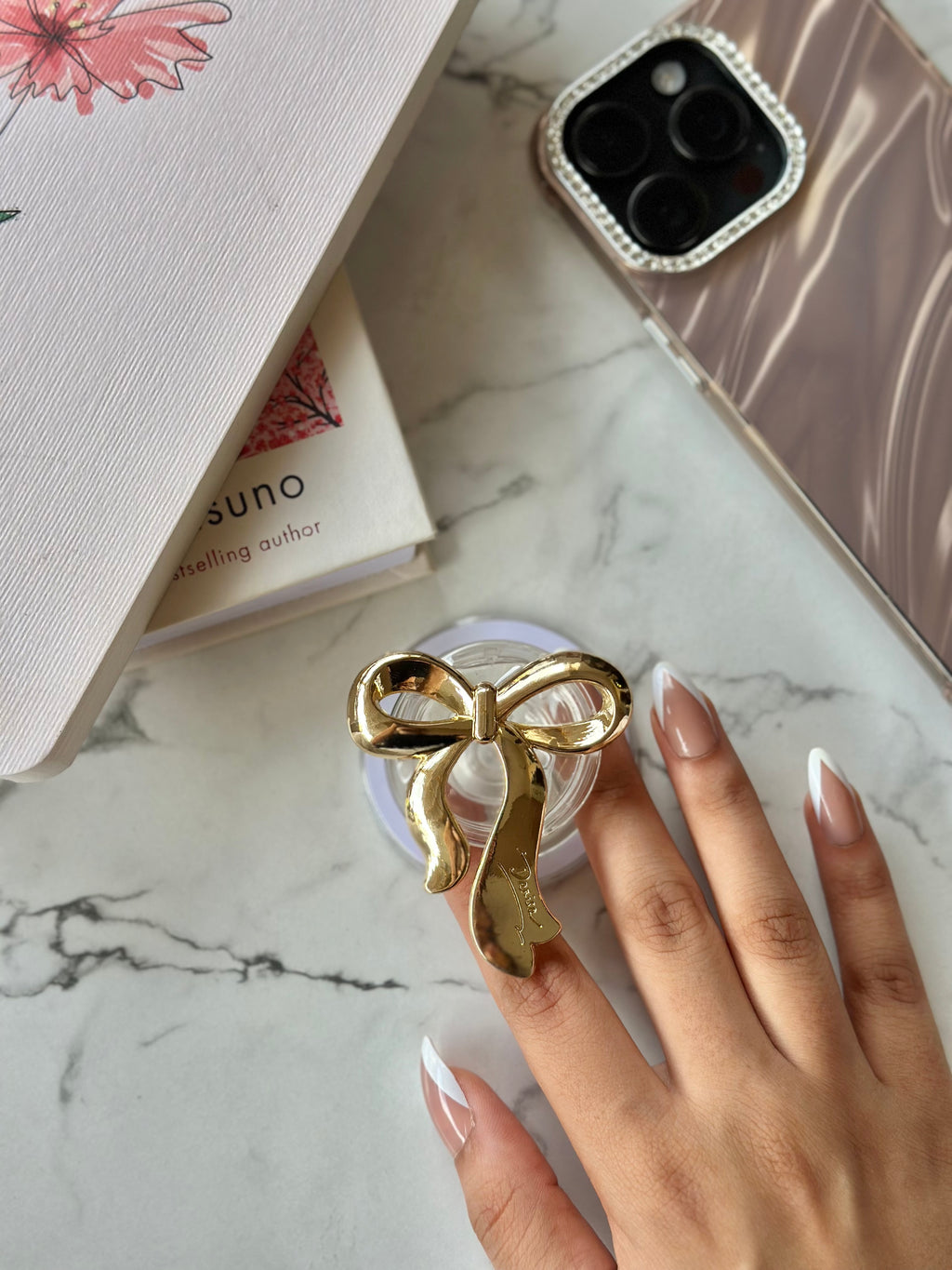 Luxe Ribbon Phone Grip