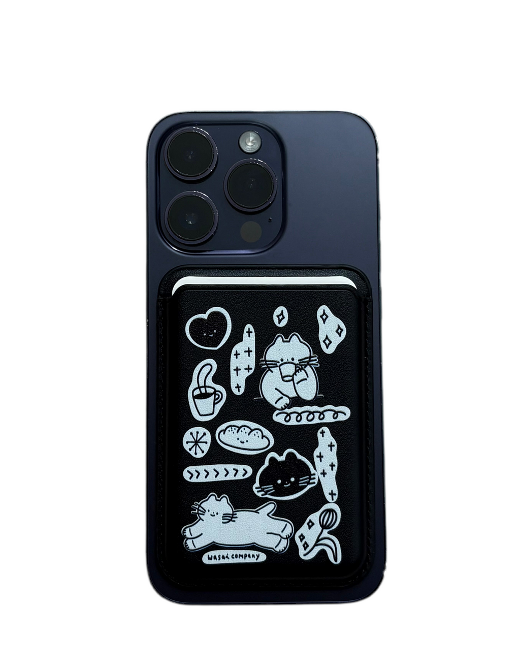 The Snack Time Cat card holder