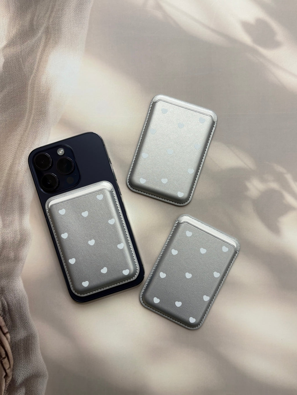 The Stardust Heart Card Holder