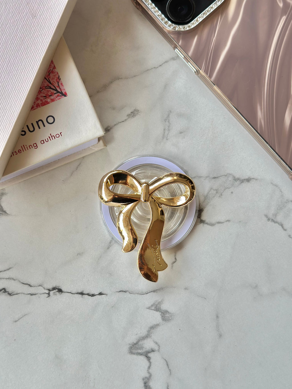 Luxe Ribbon Phone Grip