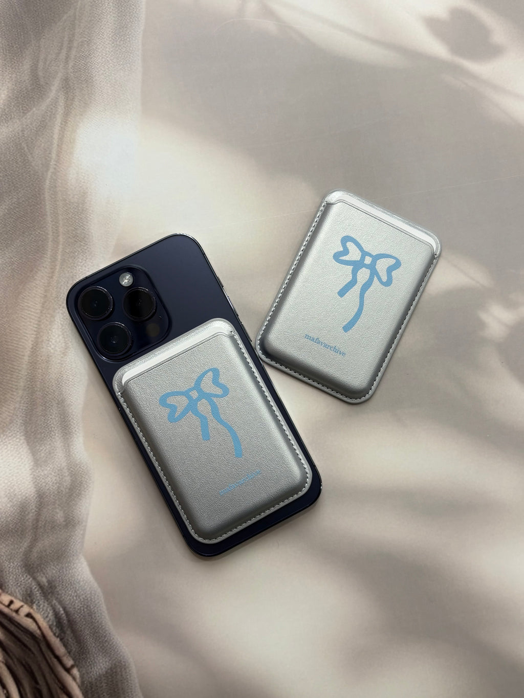 The Lumière Bow Card Holder