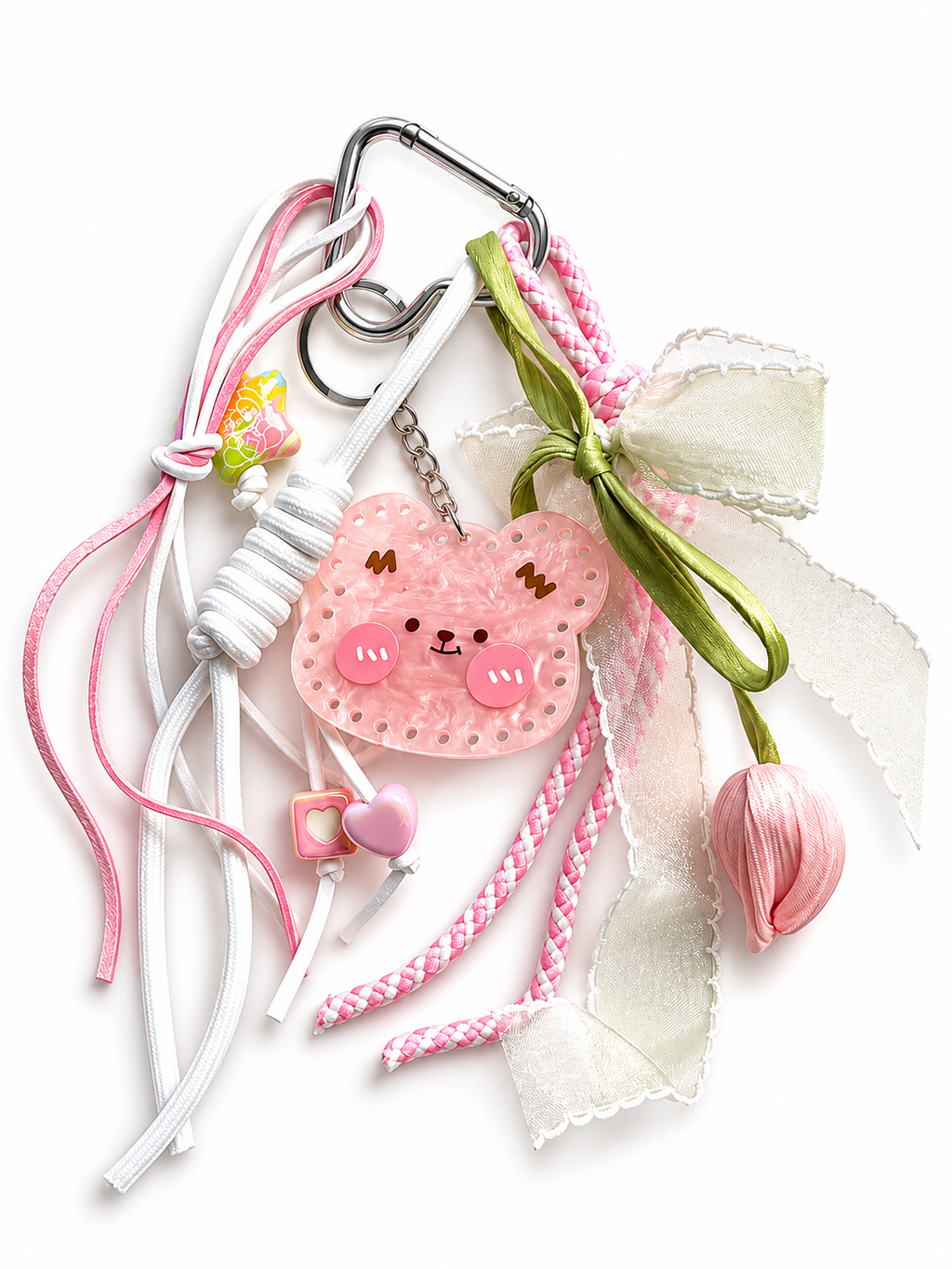 Tulip Teddy Charm
