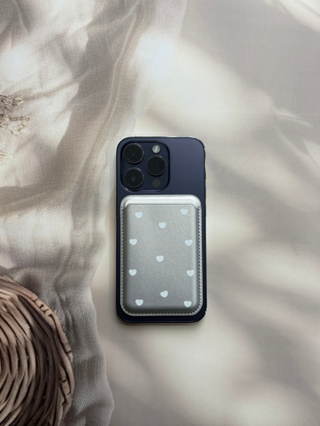 The Stardust Heart Card Holder