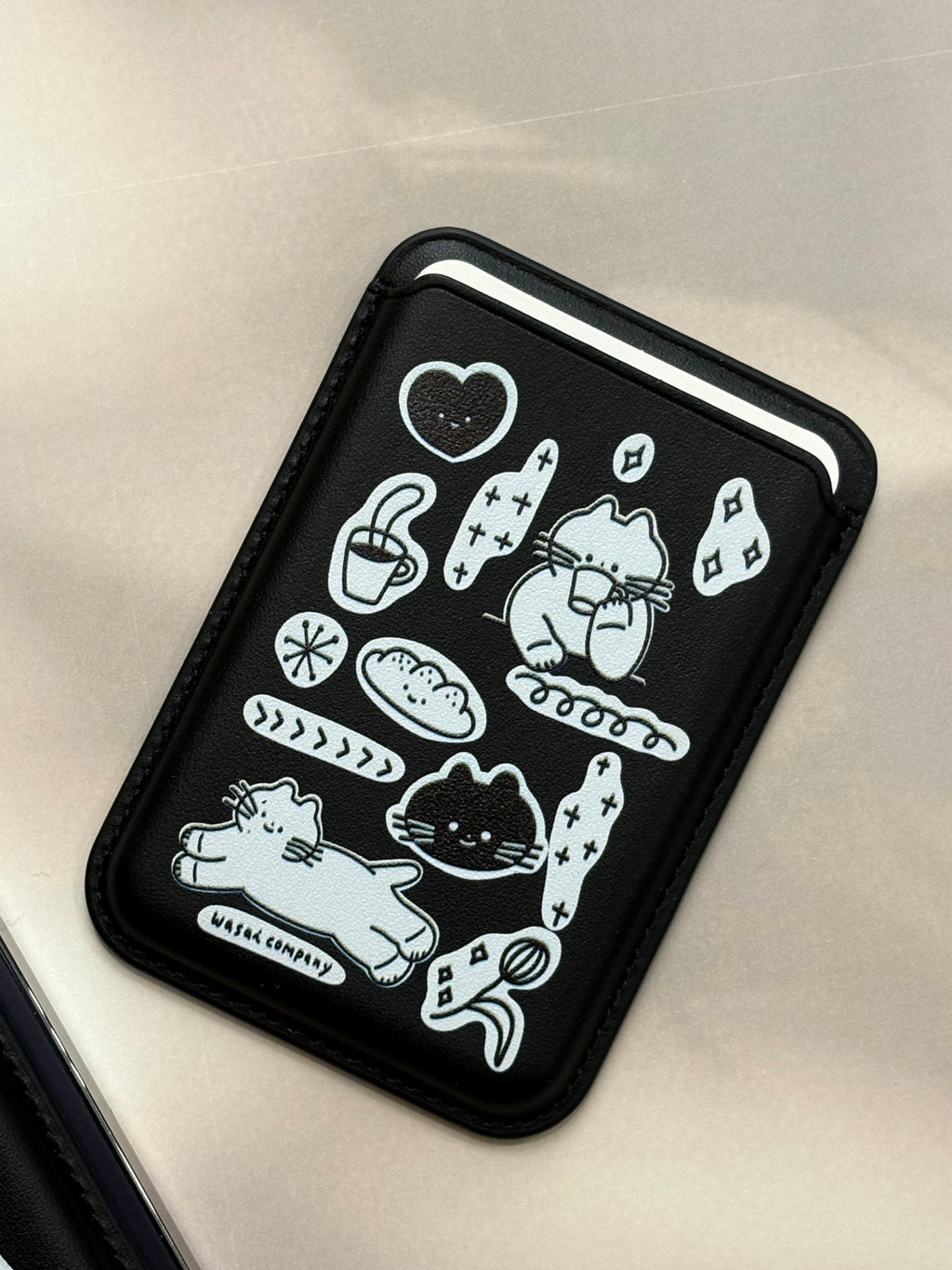 The Snack Time Cat card holder