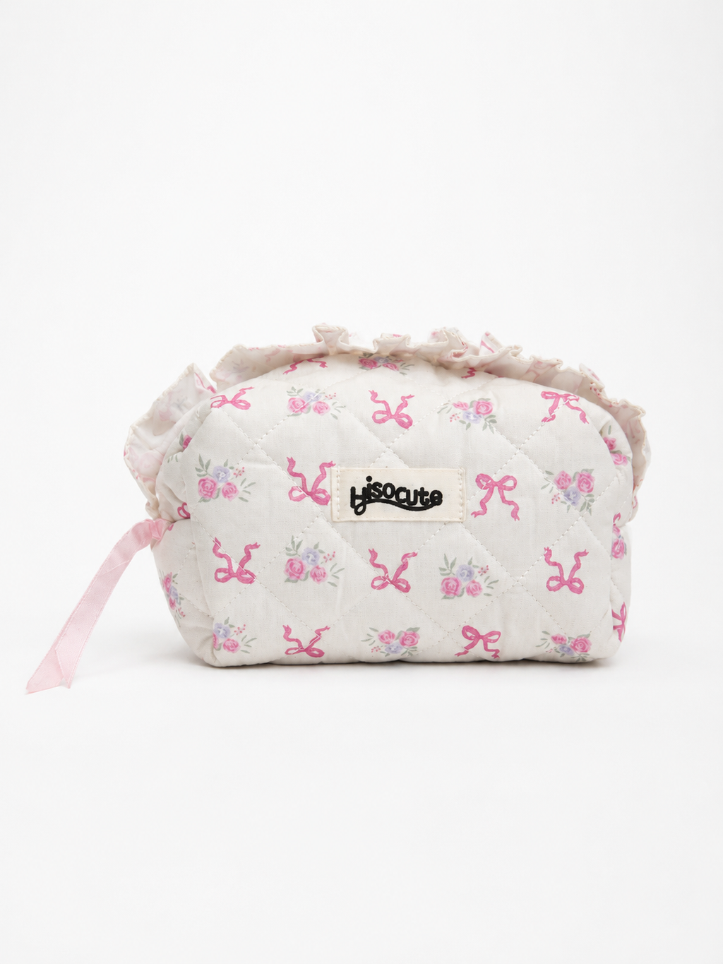 Ruffle Rose Pouch