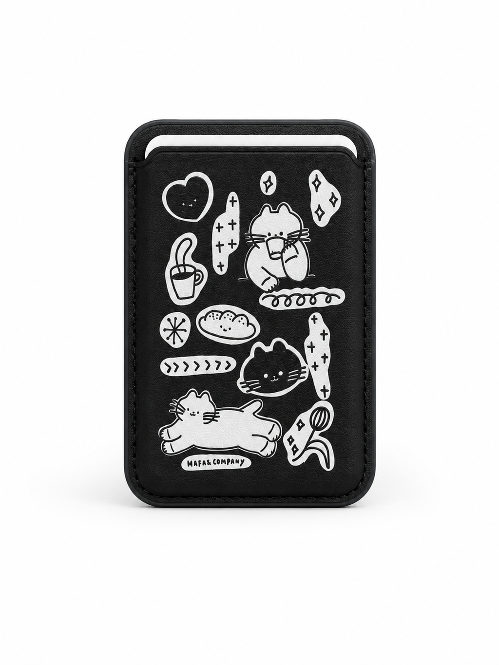 The Snack Time Cat card holder