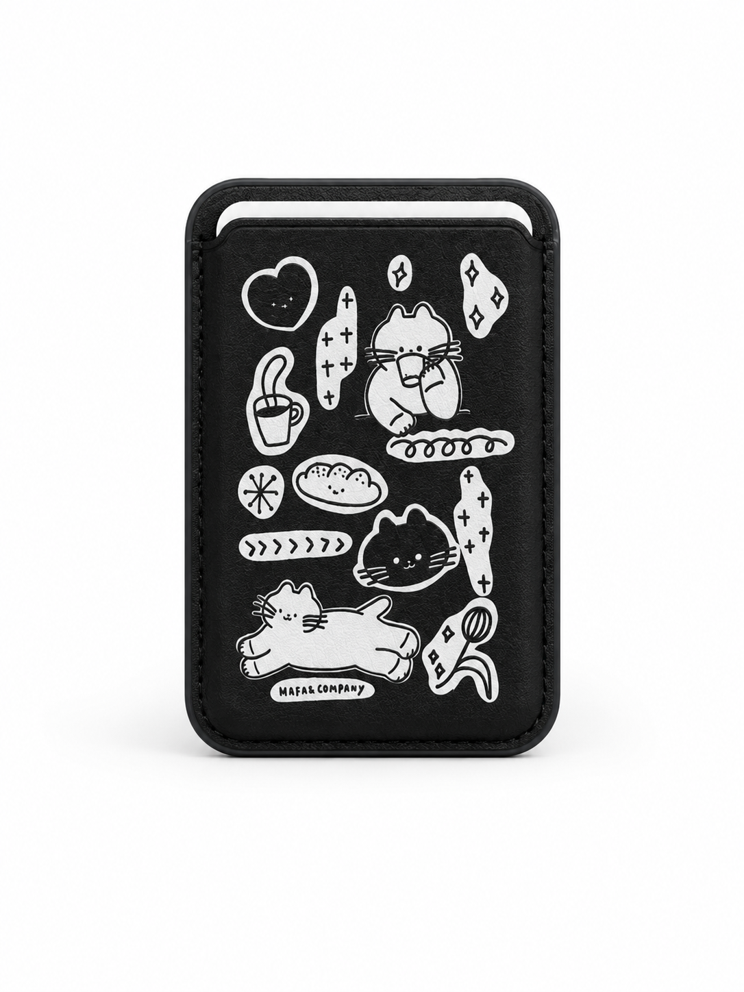 The Snack Time Cat card holder