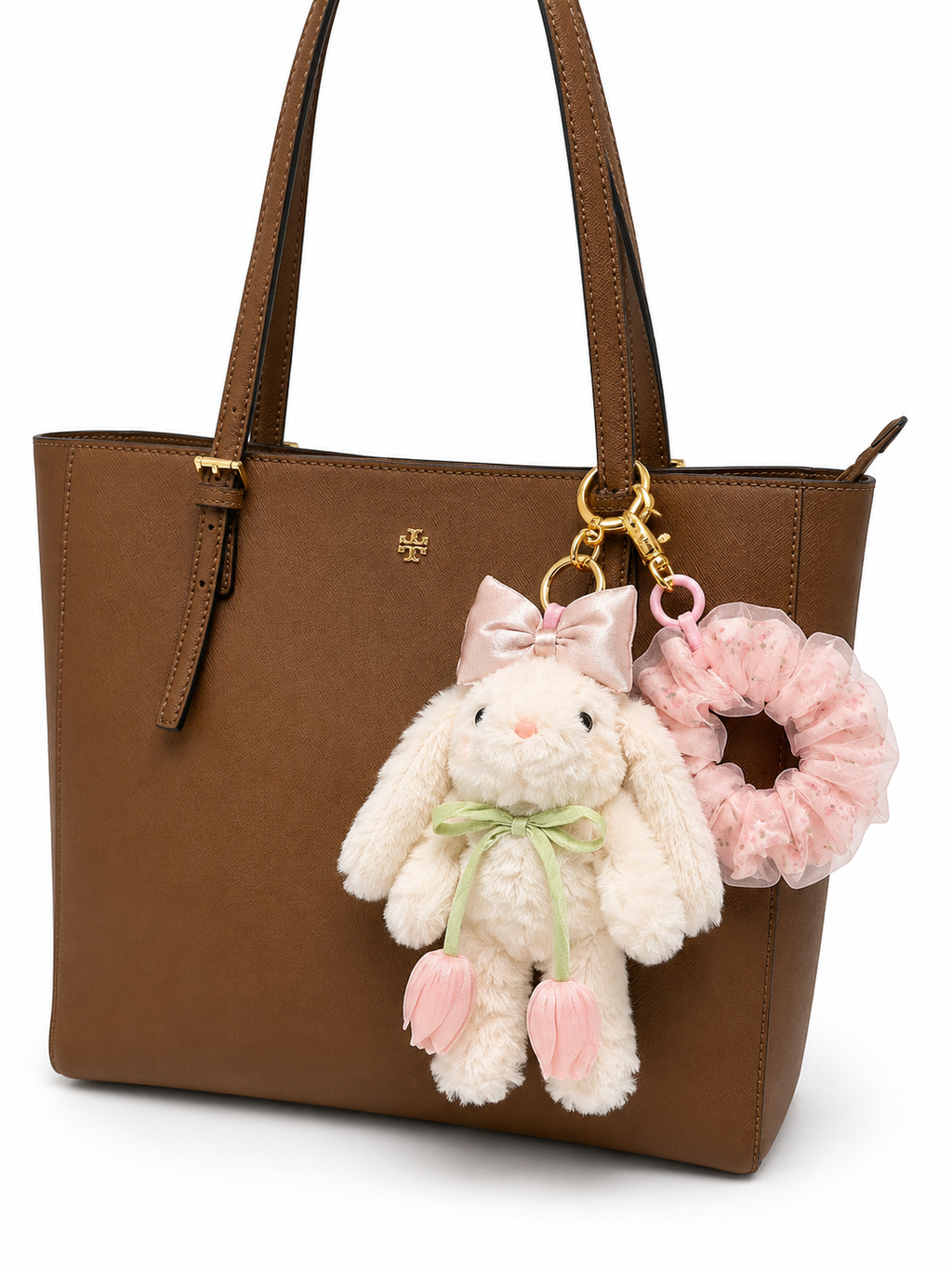 Tulip Bunny Bag Charm
