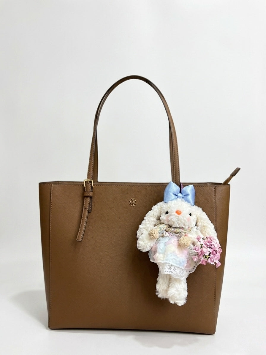 Blossom Bunny Bag Charm