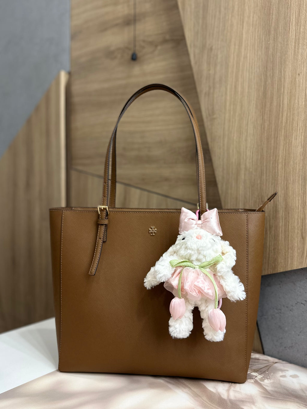 Tulip Bunny Bag Charm