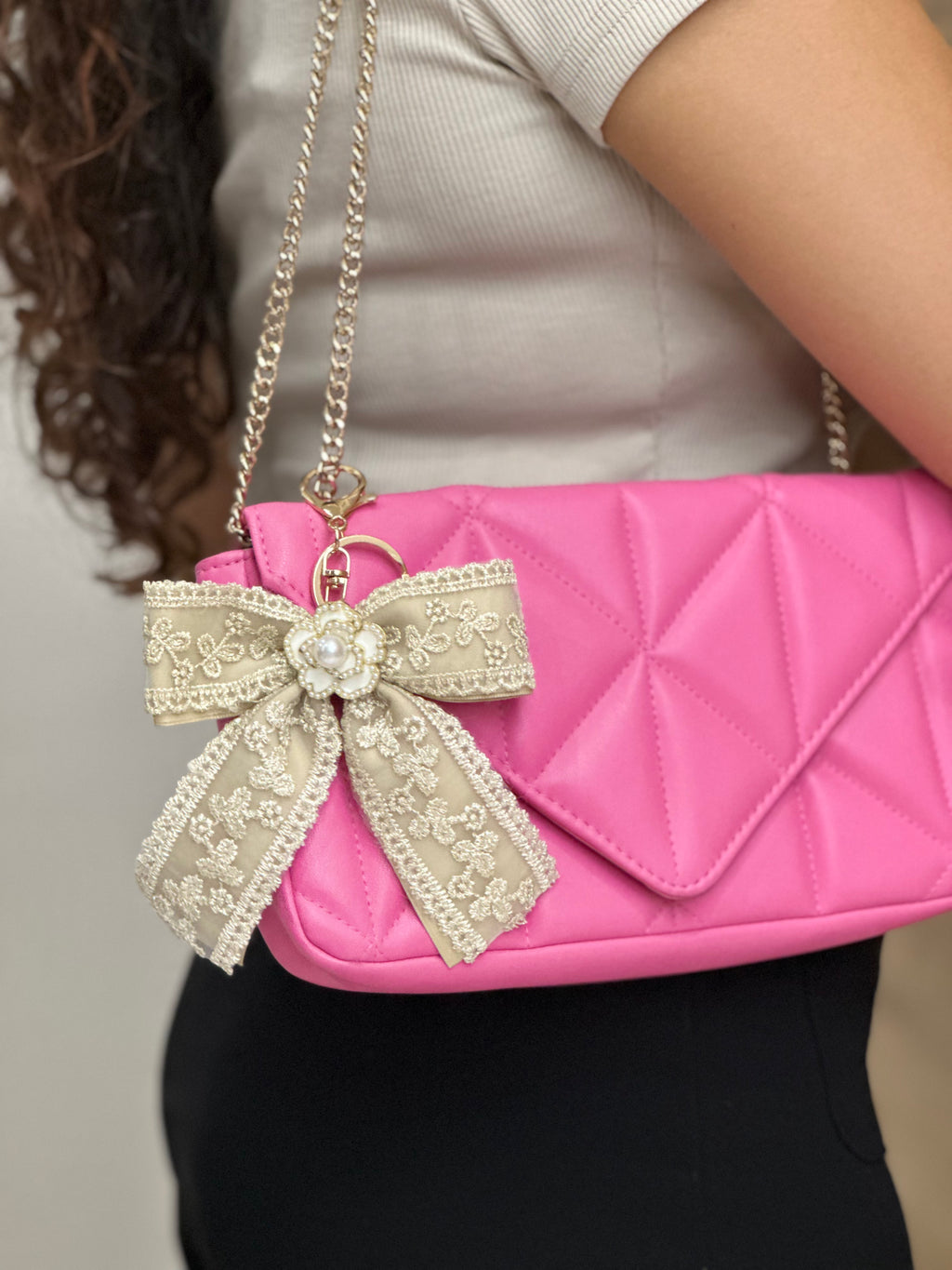 Vienna Lace Bow charm