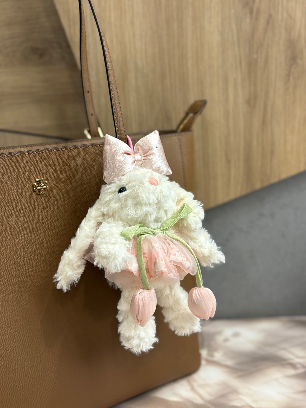 Tulip Bunny Bag Charm