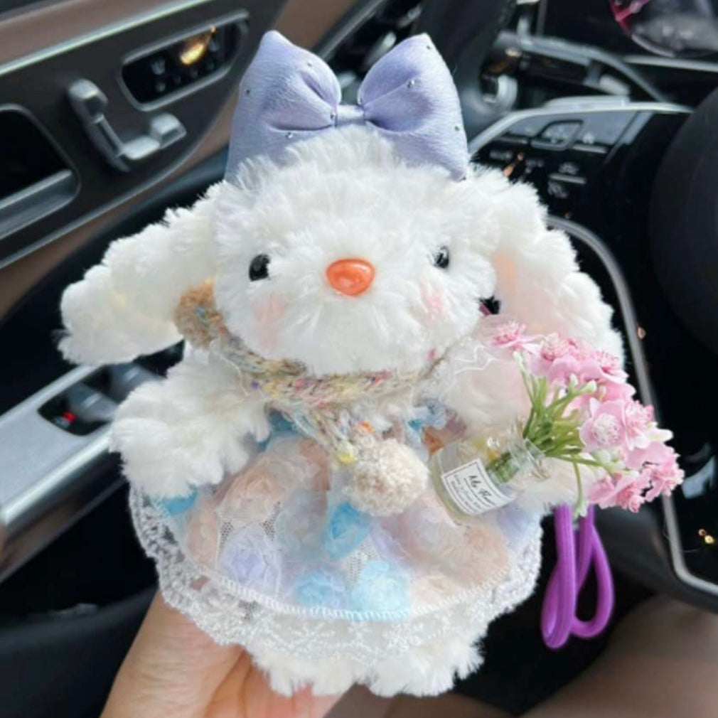 Blossom Bunny Bag Charm